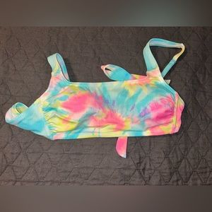 Tie dye bikini top